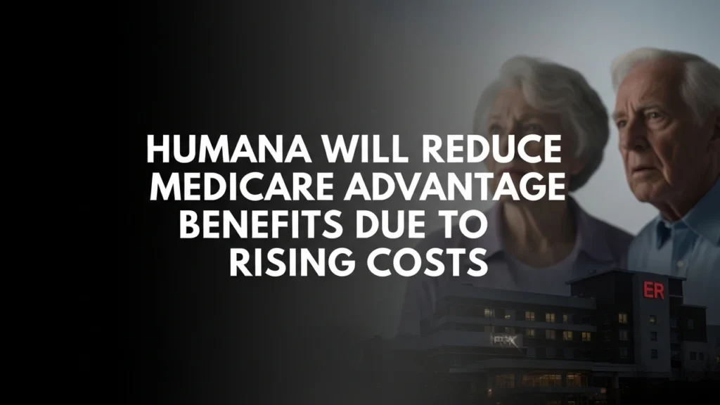 Humana to Reduce Medicare Advantage Benefits Amid Rising Healthcare Costs