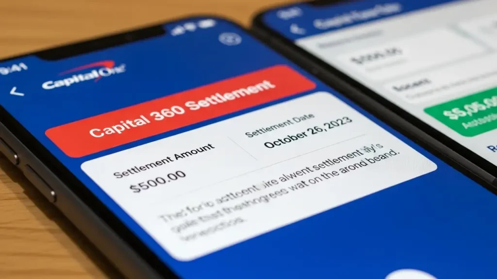 Capital One 360 Settlement