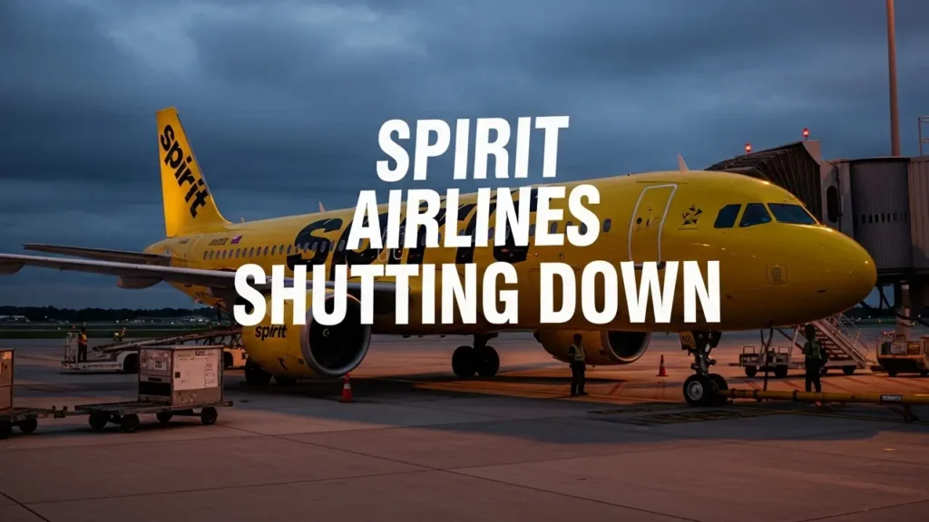 Spirit Airlines Shutting Down