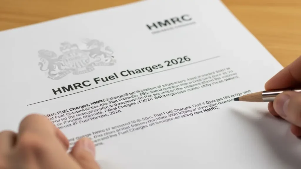 HMRC Fuel Charges 2026